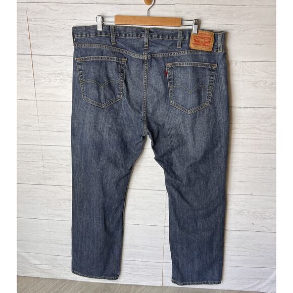 Levis Jeans Mens Size 42 X 30 Relaxed 559 Straight Leg 100% Cotton Denim - Picture 10 of 16